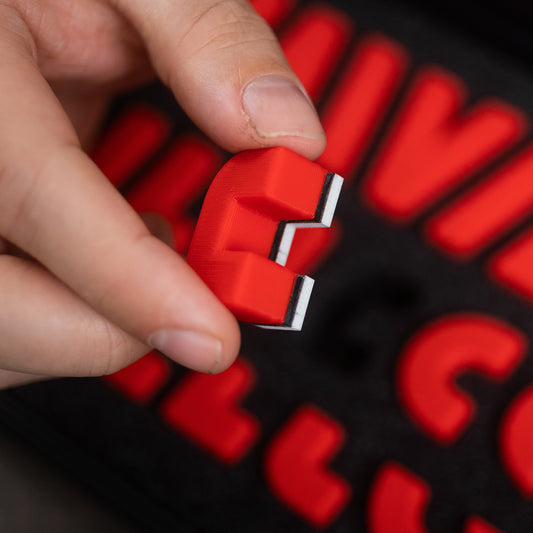 BlockFace Typography Stamp Set
